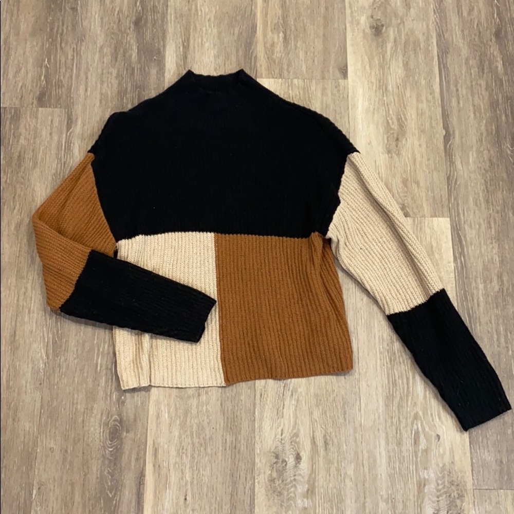 XS mock neck sweater